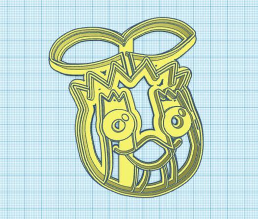 Pokemon: Sunkern Cookie Cutter