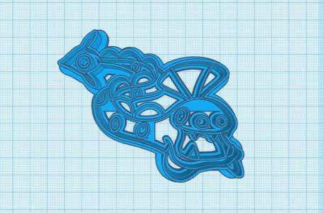 Pokemon: Huntail Cookie Cutter