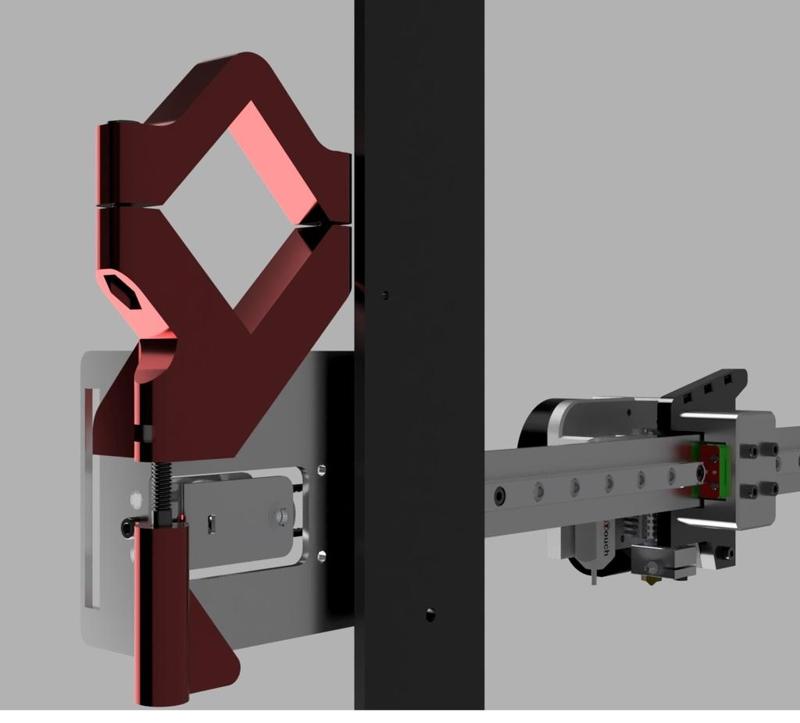Hephestos 2 - Bowden Extruder Mount