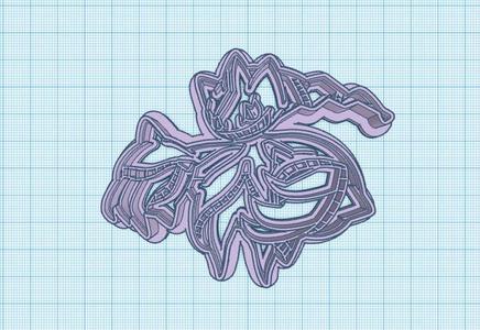 Pokemon: Mega Banette Cookie Cutter