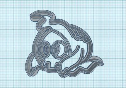 Pokemon: Duskull Cookie Cutter