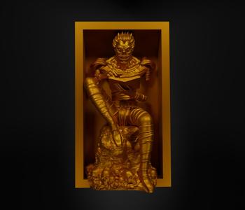 Death Book Nook - Anime Death Note Bookend - Book Shelter Prop 3D print model