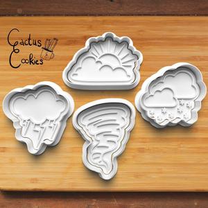 Weather Cookie Cutter set 0788