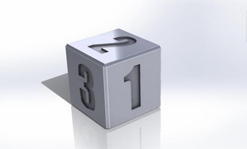 Calibration Cube - Dice