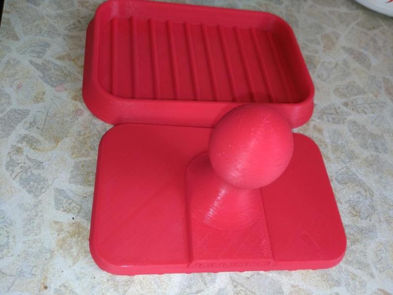 Sandwich Patty Press for rectangular bread 90*140 mm