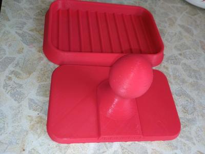 Sandwich Patty Press for rectangular bread 90*140 mm