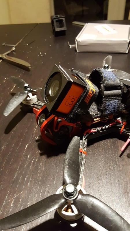 Runcam 3 mount for Flamingo RC Dragon HX'5