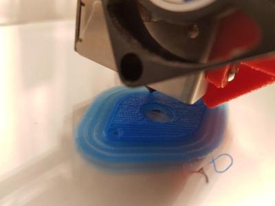 Zonestar Prusa i3 clone axis stab/holder