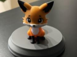 Fox figure – modern & cute