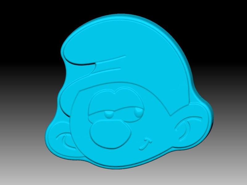 LAZY SMURF SOLID SHAMPOO AND MOLD FOR SOAP PUMP