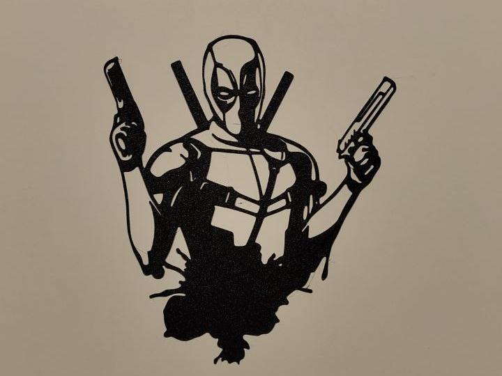 deadpool wall art