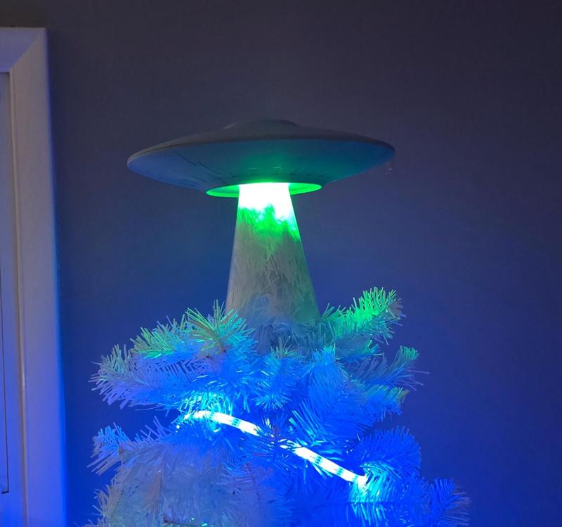 UFO Lamp / Christmas Tree Topper