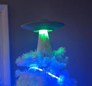 UFO Lamp / Christmas Tree Topper