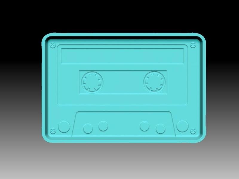 MUSIC CASSETTE BATH BOMB MOLD