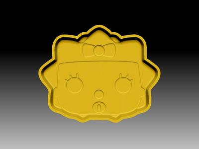 MAGGIE SIMPSON BATH BOMB MOLD