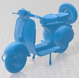 Vespa VNB 125 1964 Printable Motorbike