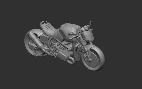 Custom R1100 RS Motorcycle Model