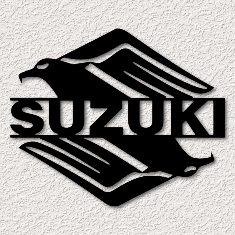 susuki emblem wall art susuki logo wall decor susuki sign 2d art