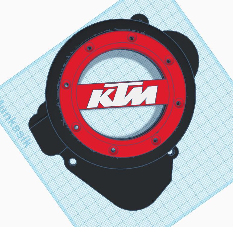 D50B derbi ignito cover KTM