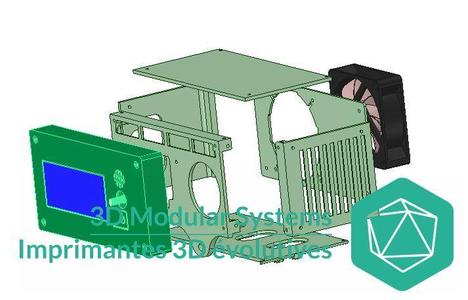 V2.5 Scalar - Electronic Box for MEGA+RAMPS+LCD2004