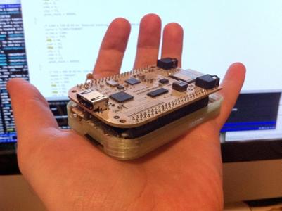 Coaster for a beaglebone