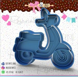 SCOOTER VESPA cookie cutter - SCOOTER VESPA cookie cutter