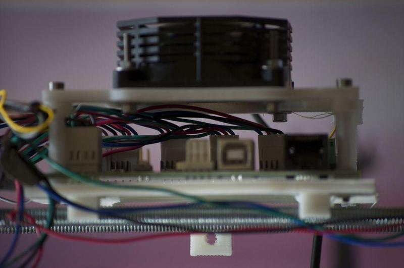 RepRap Generation6 Fan Holder and mount for Prusa