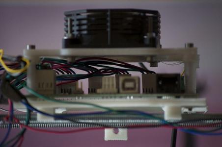 RepRap Generation6 Fan Holder and mount for Prusa