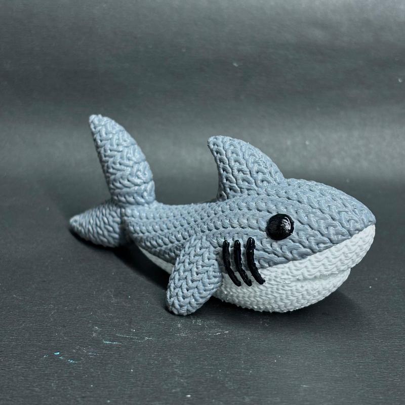 Knitted Shark