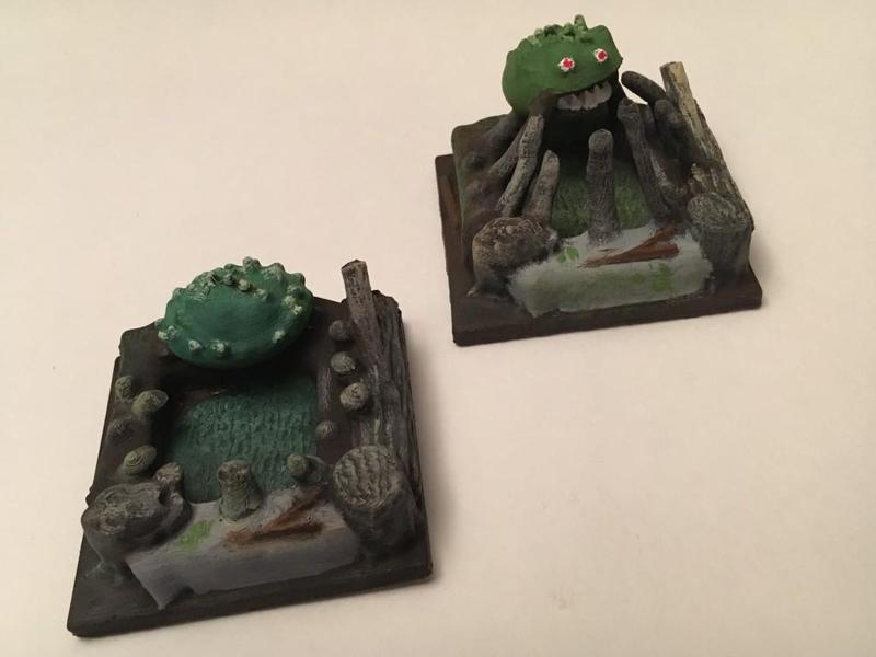 Miniature Wild Plant - Surprise and Attack