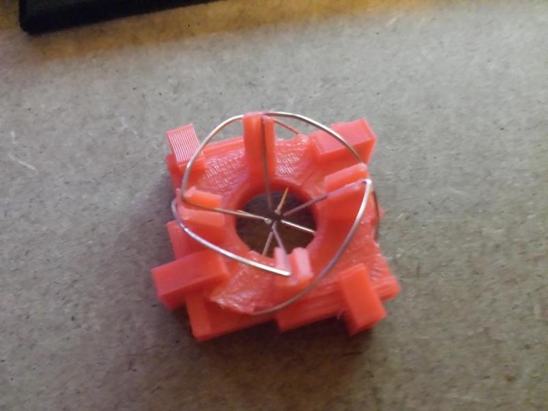 Skew Planar 5.8 Antenna soldering jig
