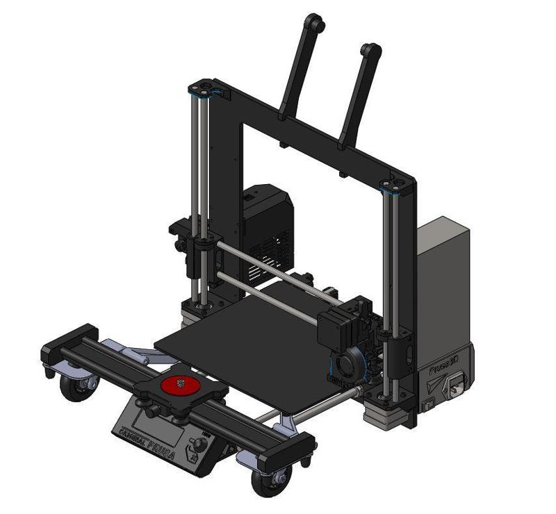 Prusa MK2s Timelapse Camera Rig