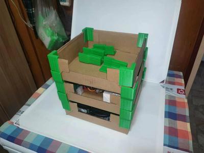 Reuse of FDM paper packaging