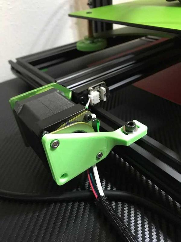Tevo Tornado / CR-10 - Y-axis stepper motor flat support bracket 