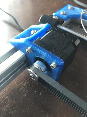 Y axis 3030 stepper motor bracket