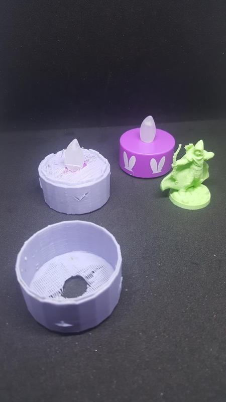 ScatterBlocks: Tealight Shell (28mm/Heroic scale)