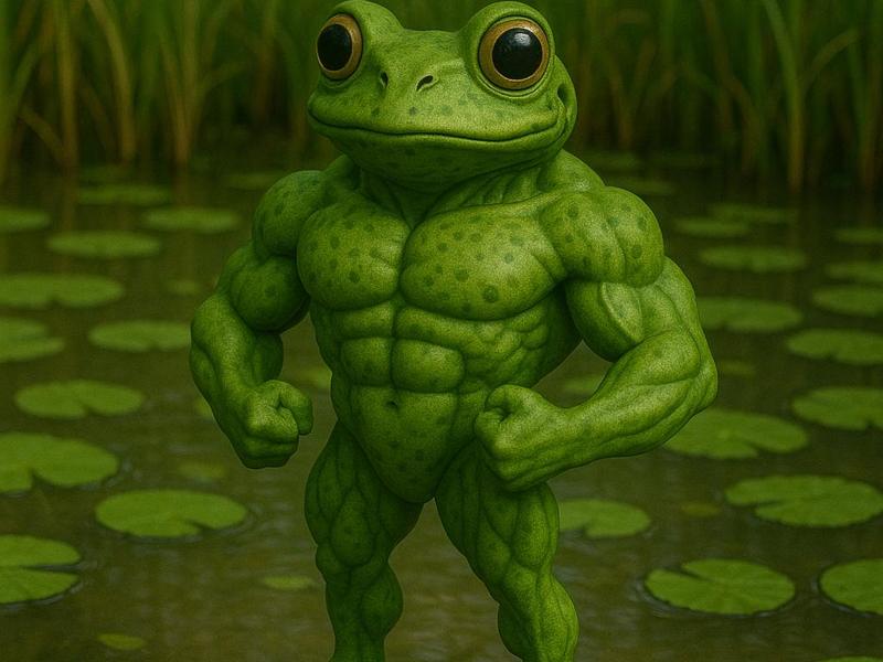 Extra Muscular Frog