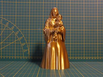 Madonna And Child figurine - 170 mm - 6 hrs