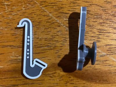 Bass Clarinet Croc Jibbitz