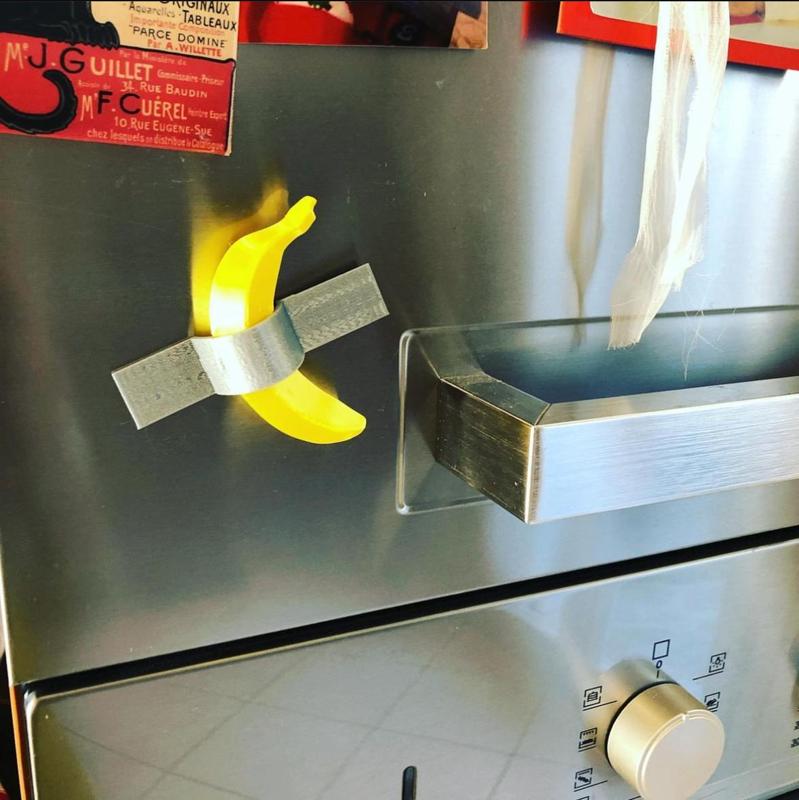 Magnet Banana cattelan