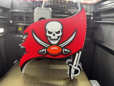 Buccaneers Logo Display