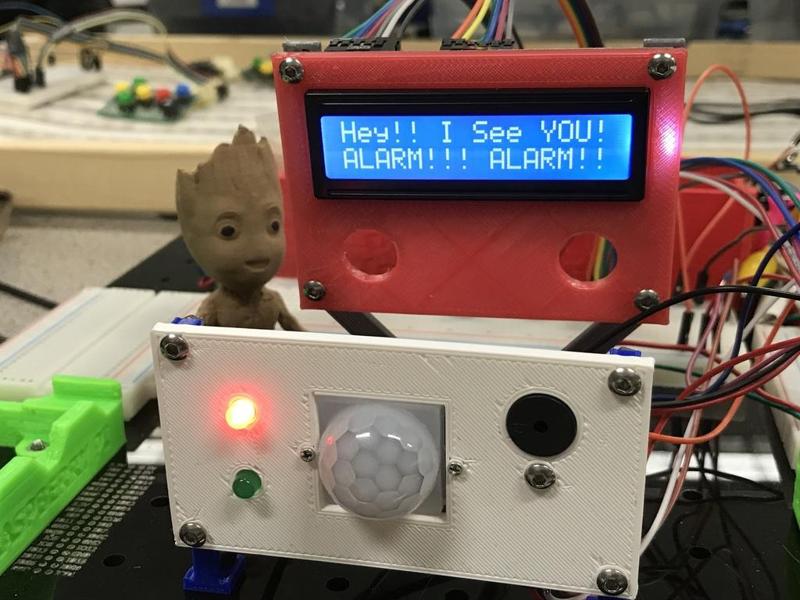 PIR Motion Sensor Alarm for 3DX