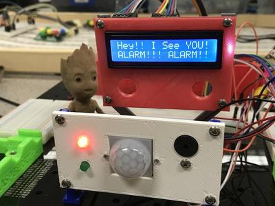 PIR Motion Sensor Alarm for 3DX