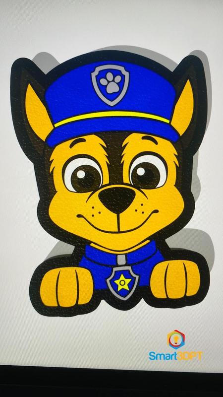 chase paw patrol led lamp (patrulha pata)