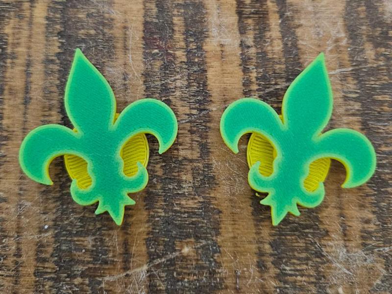 Croc Fleur De Lis
