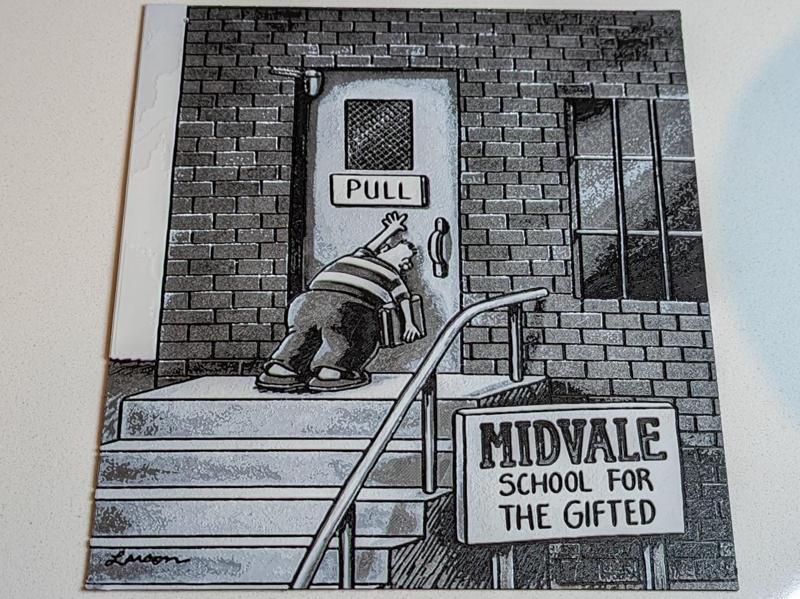 The Far Side - Comic Panel Hueforge