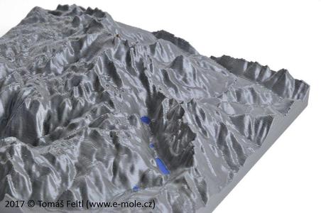 3D terrain: Alps - near Dachstein