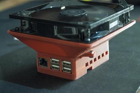 Odroid C2 Case (120mm fan cooling)