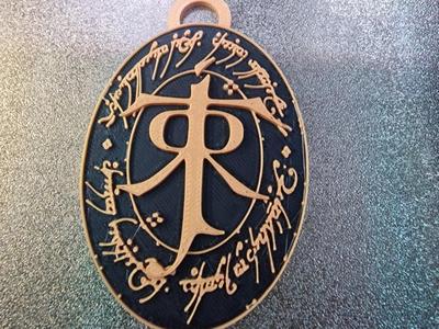 J.R.R. Tolkien keychain