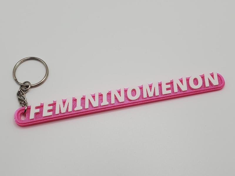 Femininomenon Keychain